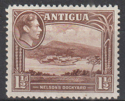 ANTIGUA 1938 King George VI MM SG 100A