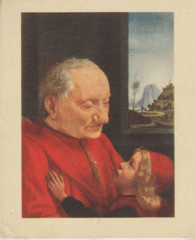 CIGARETTE CARD FAMOUS WORKS OF ART NO 9