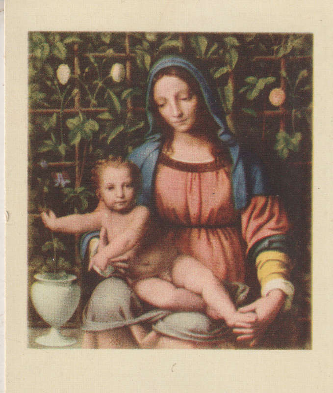 CIGARETTE CARD FAMOUS WORKS OF ART NO 10