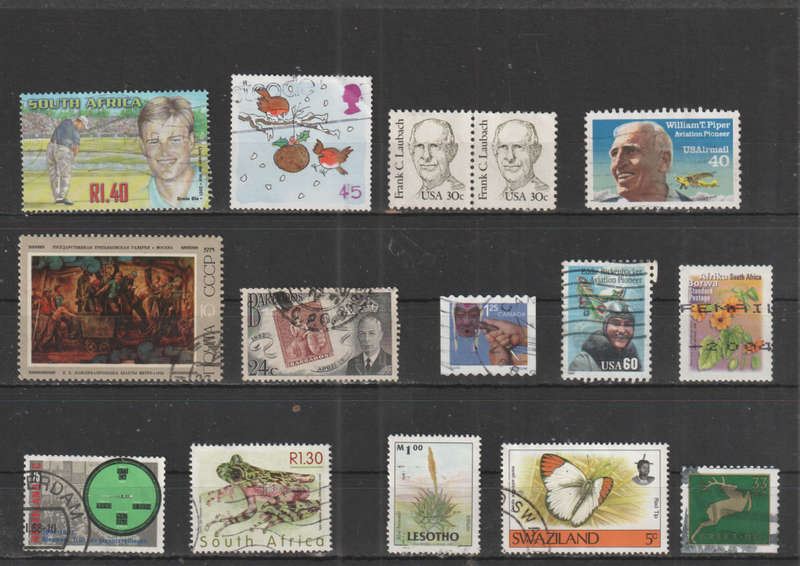 WORLD SELECTION BID PER STAMP TO TAKE ALL CARD EXCLUDED