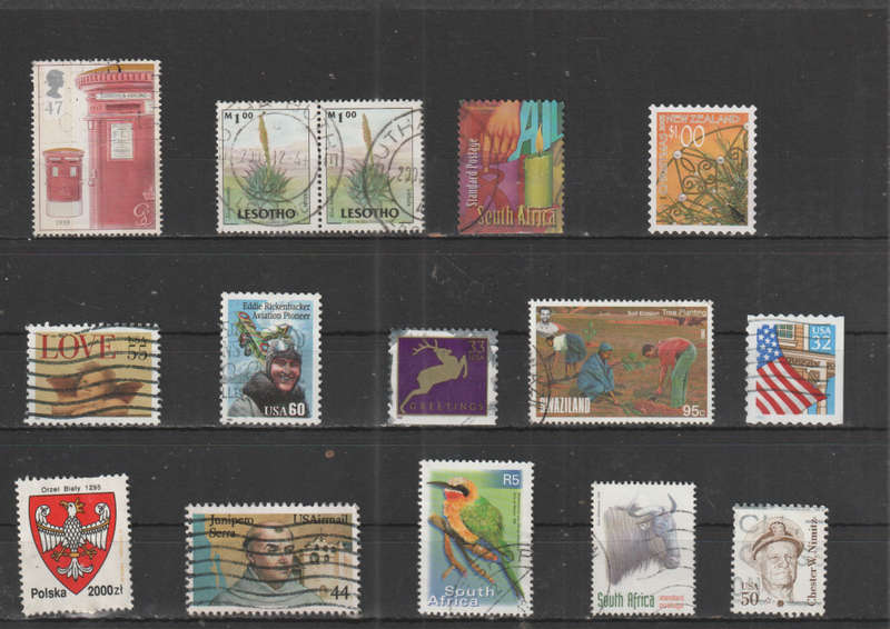 WORLD SELECTION BID PER STAMP TO TAKE ALL CARD EXCLUDED