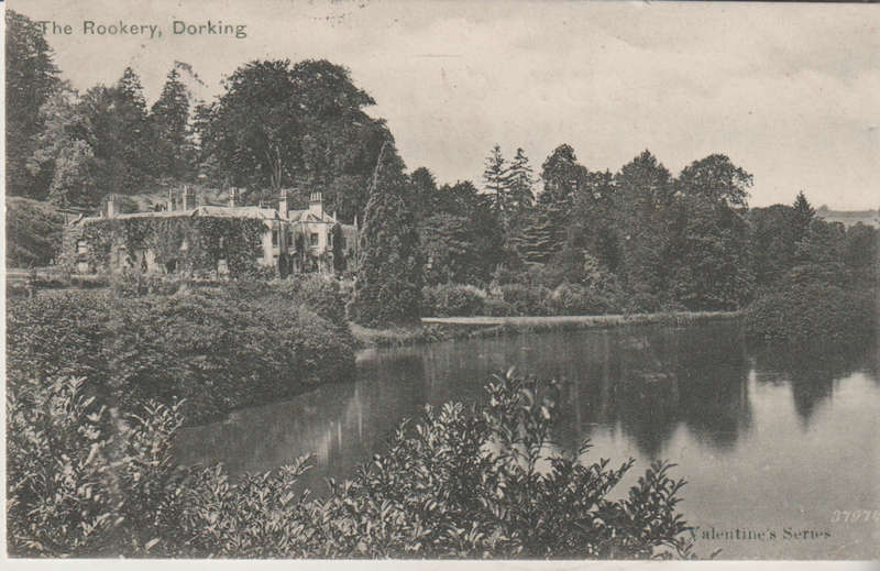 OLD USED POST CARD DORKING 1904