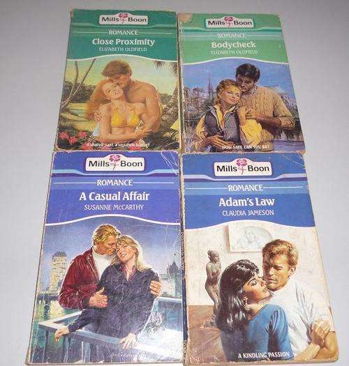 MILLS AND BOON X4 JOB LOT