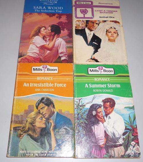 MILLS AND BOON X4 JOB LOT