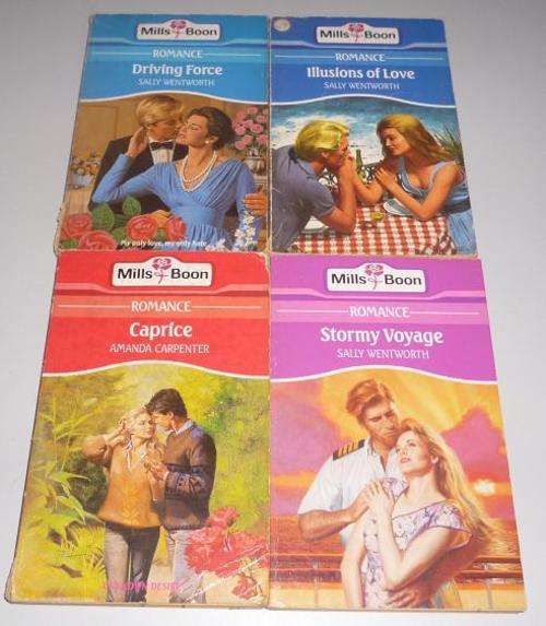 MILLS AND BOON X4 JOB LOT