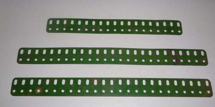 MECCANO FLAT GIRDERS X3