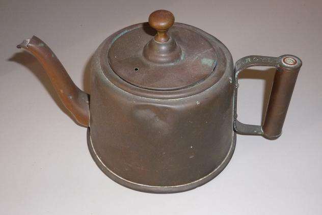 VINTAGE RUSTIC COPPER TEAPOT
