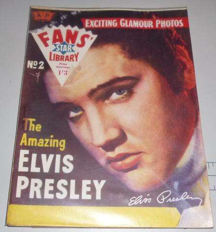 FAN STAR LIBRARY THE AMAZING ELVIS PRESLEY
