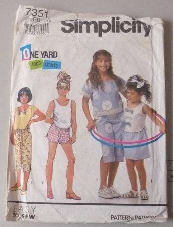 SIMPLICITY PATTERN 7351