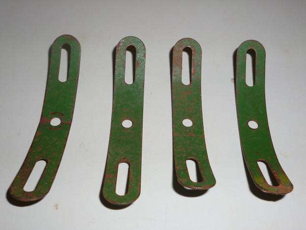 MECCANO FORMED SLOTTED STRIP X4