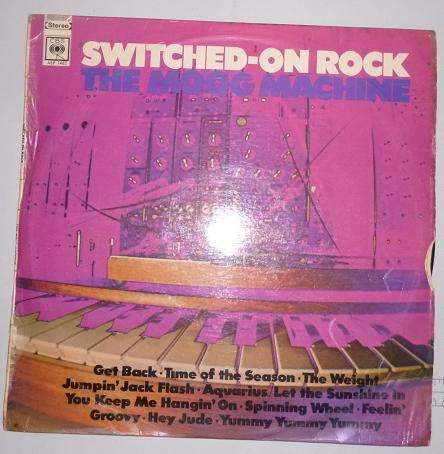 SWITCHED-ON ROCK THE MOOG MACHINE -- VINYL LP
