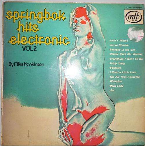 SPRINGBOK HITS ELECTRONIC VOL 2 LP