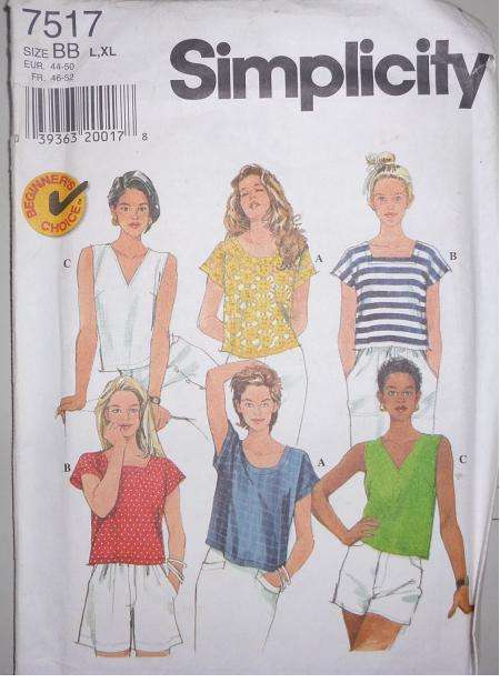 SIMPLICITY PATTERN 7517