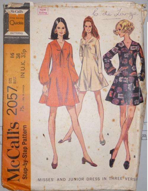 MC CALL'S PATTERN 2057