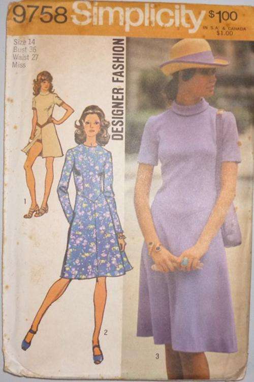 SIMPLICITY PATTERN 9758