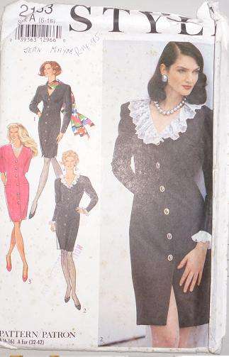 STYLE SEWING PATTERN 2163