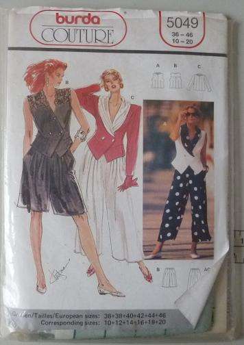 BURDA PATTERN 5049