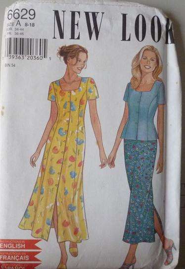 NEW LOOK PATTERN 6629