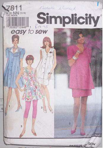 SIMPLICITY PATTERN 7811