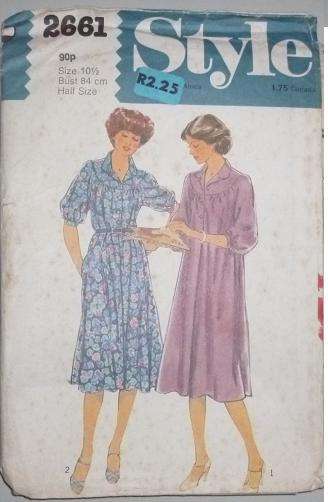 STYLE SEWING PATTERN 2661