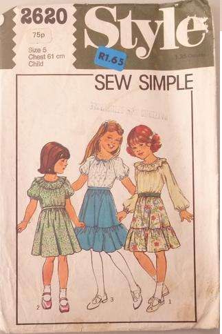 STYLE SEWING PATTERN 2620