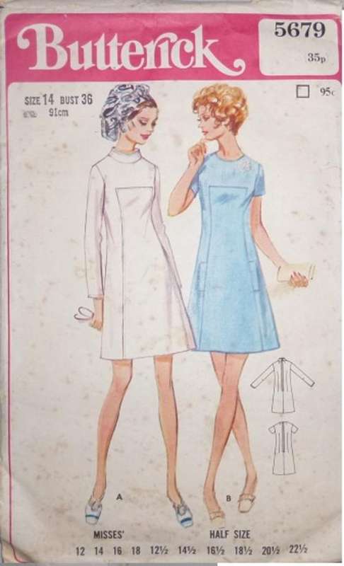 BUTTERICK PATTERN 5679