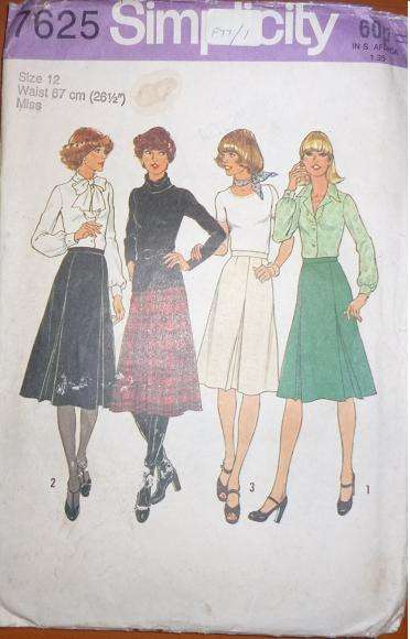 SIMPLICITY PATTERN 7625