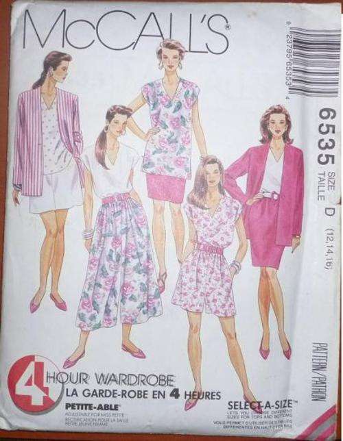 MC CALL'S PATTERN 6535