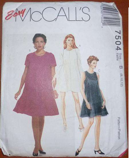 MC CALL'S PATTERN 7504