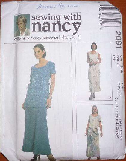 MC CALL'S PATTERN 2091