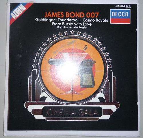 JAMES BOND 007 CINEMA GALA SOUNDTRACKS FROM SEVERAL BOND MOVIES