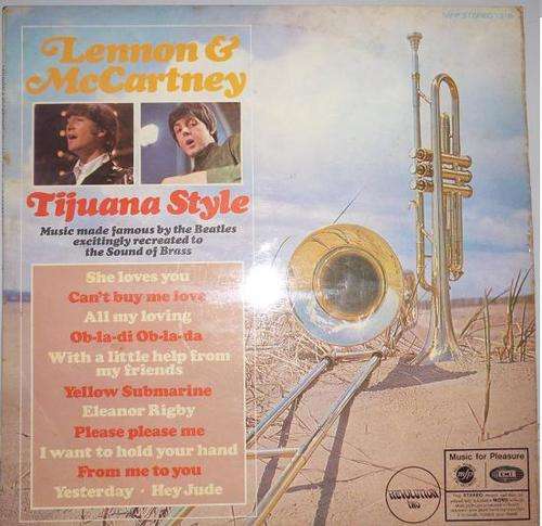 LENNON & MC CARTNEY TIJUANA STYLE MUSIC MADE FAMOUS BY THE BEATLES VINYL LP RECORD