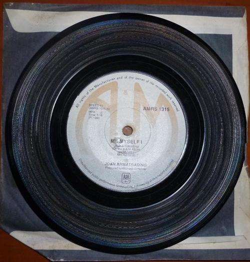 JOAN ARMATRADING 7 SINGLE ME MYSELF I/WHEN YOU KISSES ME