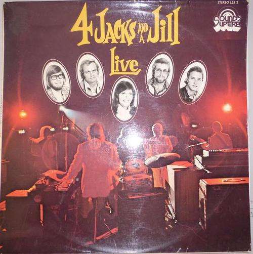 FOUR JACKS AND A JILL LIVE VINYL LP RECORD