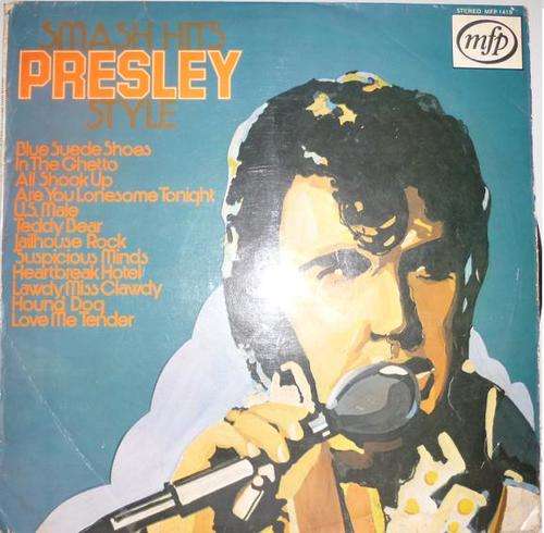 SMASH HITS PRESLEY STYLE VINYL LP RECORD