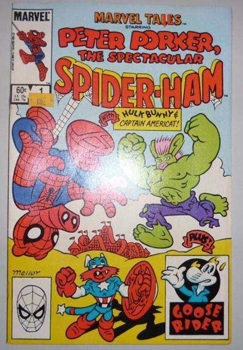 PETER PORKER THE SPECTACULAR SPIDER-HAM MARVEL COMIC