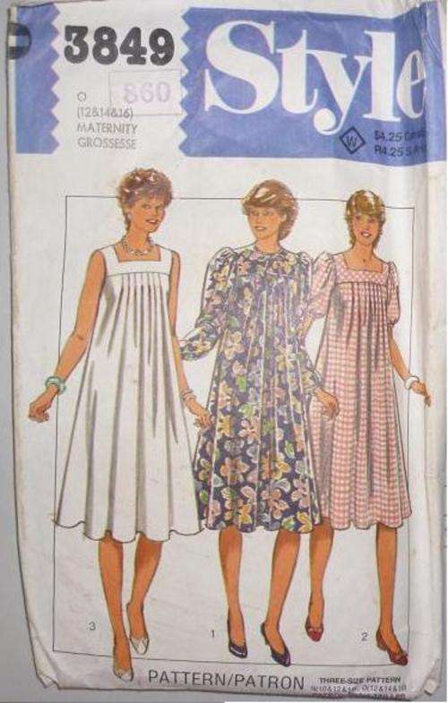 STYLE SEWING PATTERN 3849