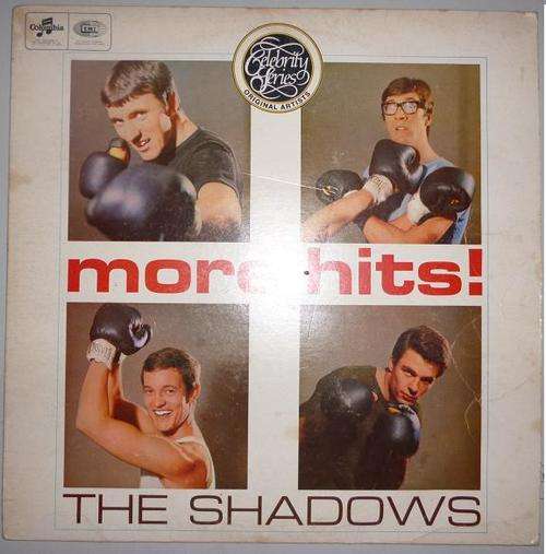 THE SHADOWS MORE HITS! VINYL LP RECORD