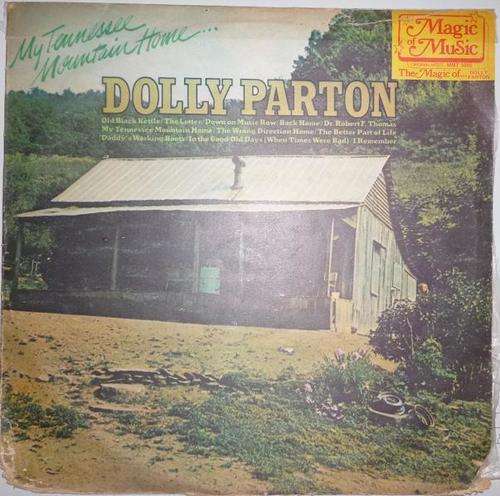 DOLLY PARTON MY TENNESSEE MOUNTAIN HOME VINYL LP RECORD
