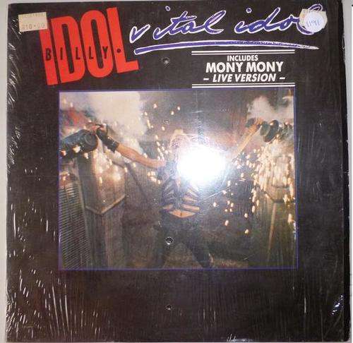 BILLY IDOL VITAL IDOL VINYL LP RECORD