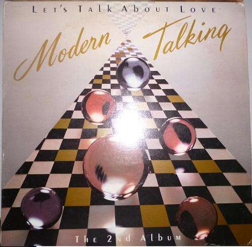 MODERN TALKING LET'S TALK ABOUT LOVE THE 2ND ALBUM VINYL LP RECORD