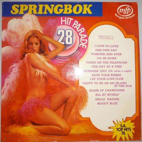 SPRINGBOK HIT PARADE 28 VINYL LP RECORD
