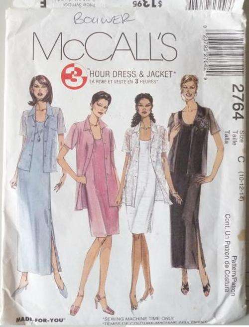 MC CALL'S PATTERN 2764