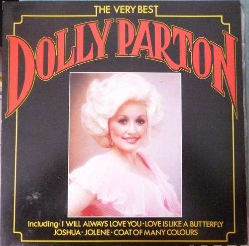THE VERY BEST OF DOLLY PARTON LP RECORD VINYL