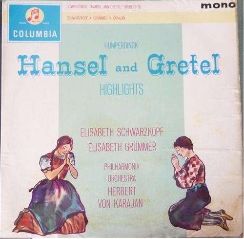 HANSEL AND GRETEL VINYL LP