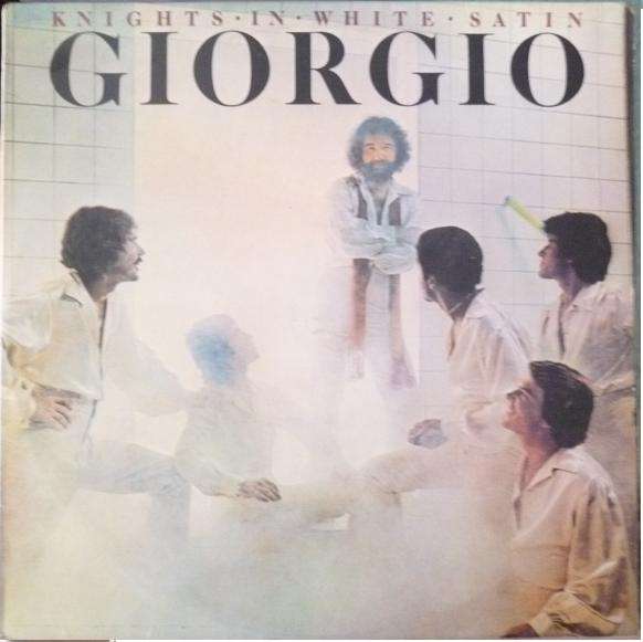 GIORGIO KNIGHTS IN WHITE SATIN VINYL LP
