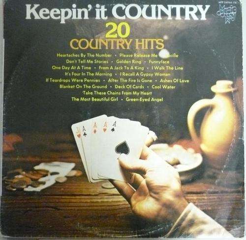 KEEPIN' IT COUNTRY 20 COUNTRY HITS VINYL LP