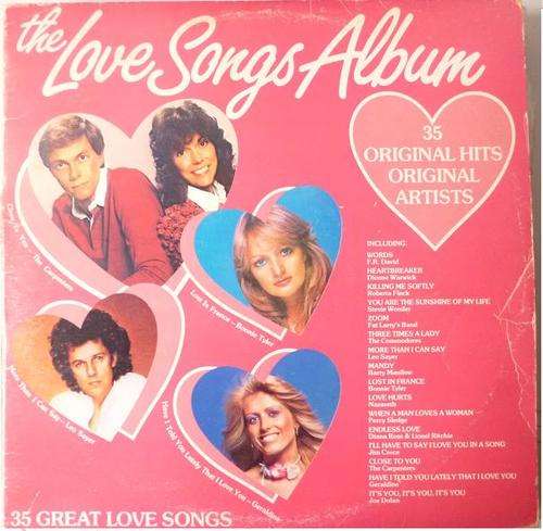 THE LOVE SONGS ALBUM DOUBLE VINYL LP
