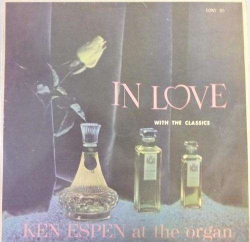 KEN ESPEN AT THE ORGAN IN LOVE WITH THE CLASSICS VINYL LP