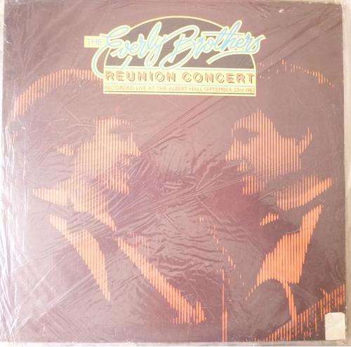 THE EVERLY BROTHERS REUNION CONCERT DOUBLE VINYL LP